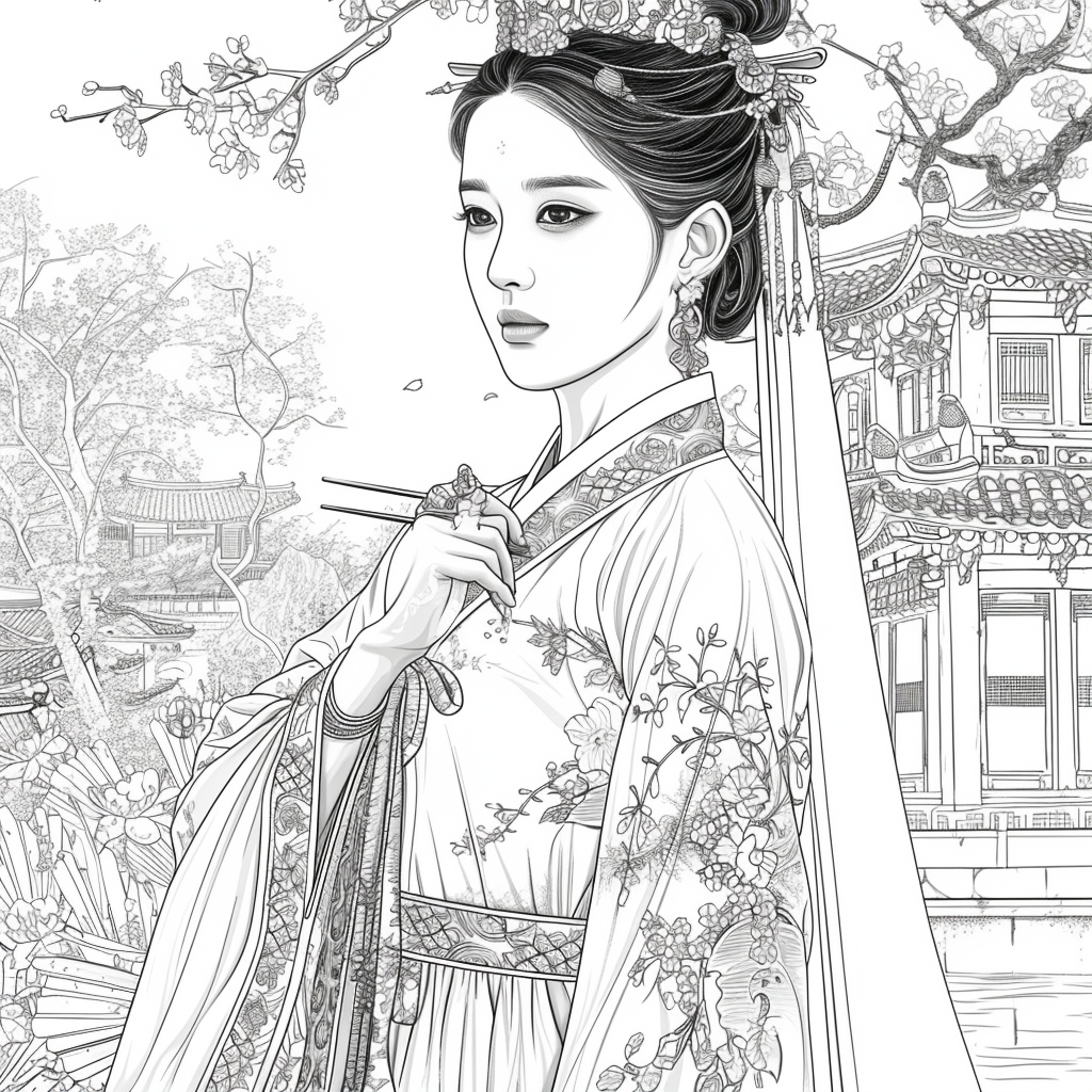 The Blossoming Queen of the Palace