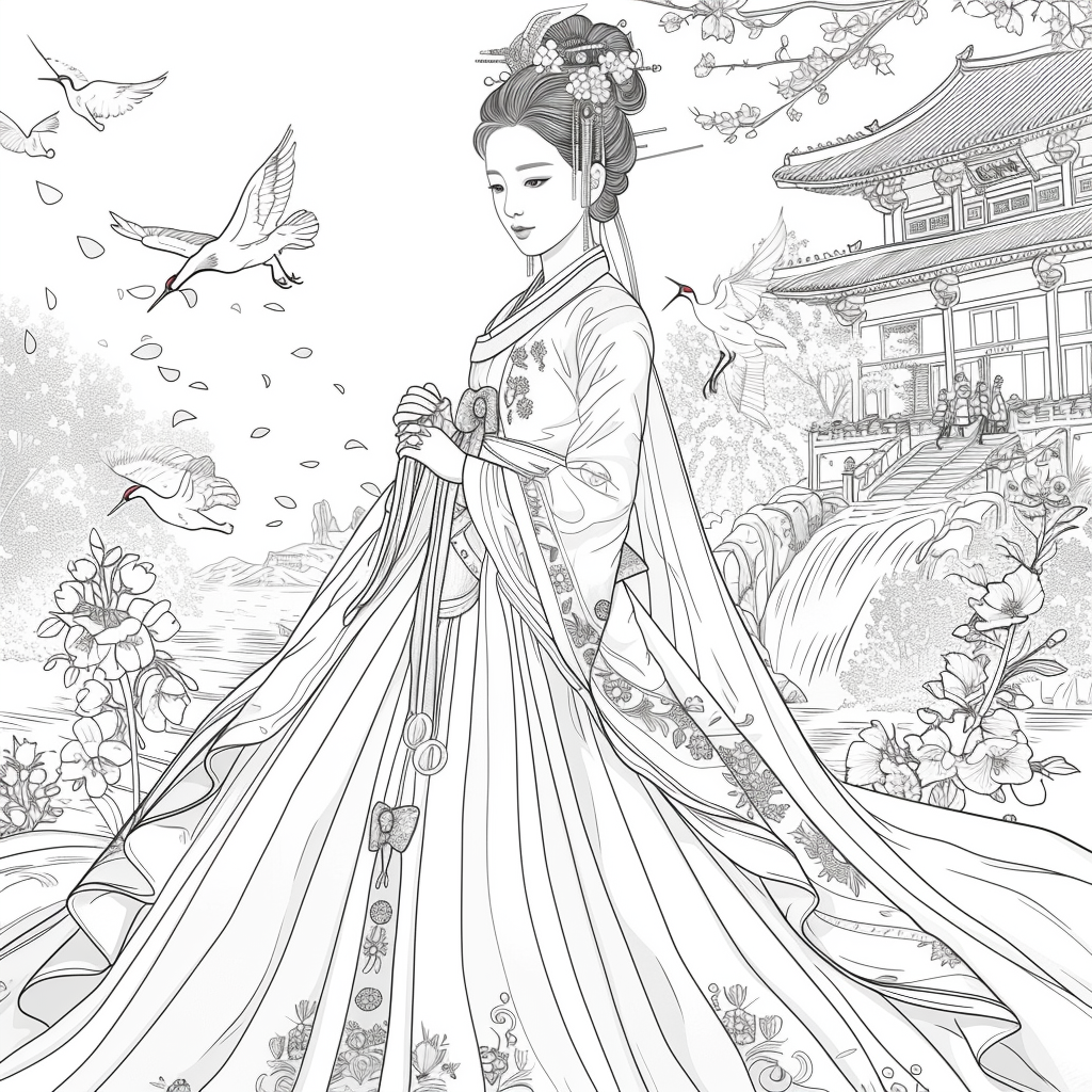 The Blossoming Queen of the Palace