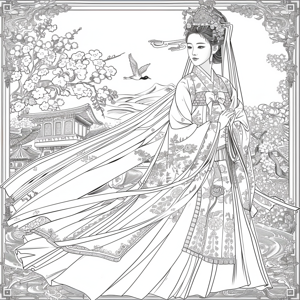 Eternal Grace: Mother and Child in Royal Hanbok