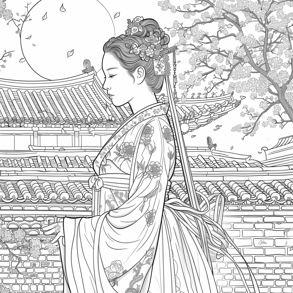 Moonlit Blossoms: The Silent Princess