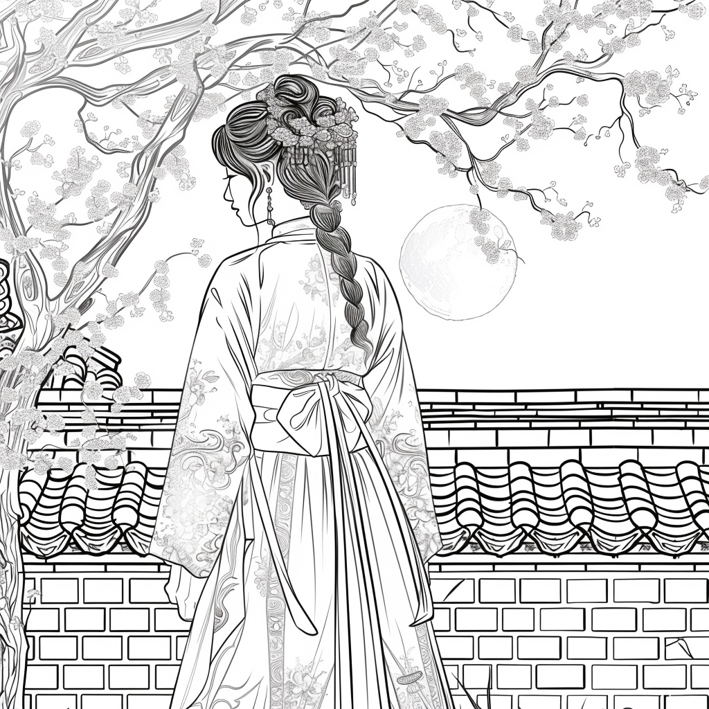 Moonlit Blossoms: The Silent Princess