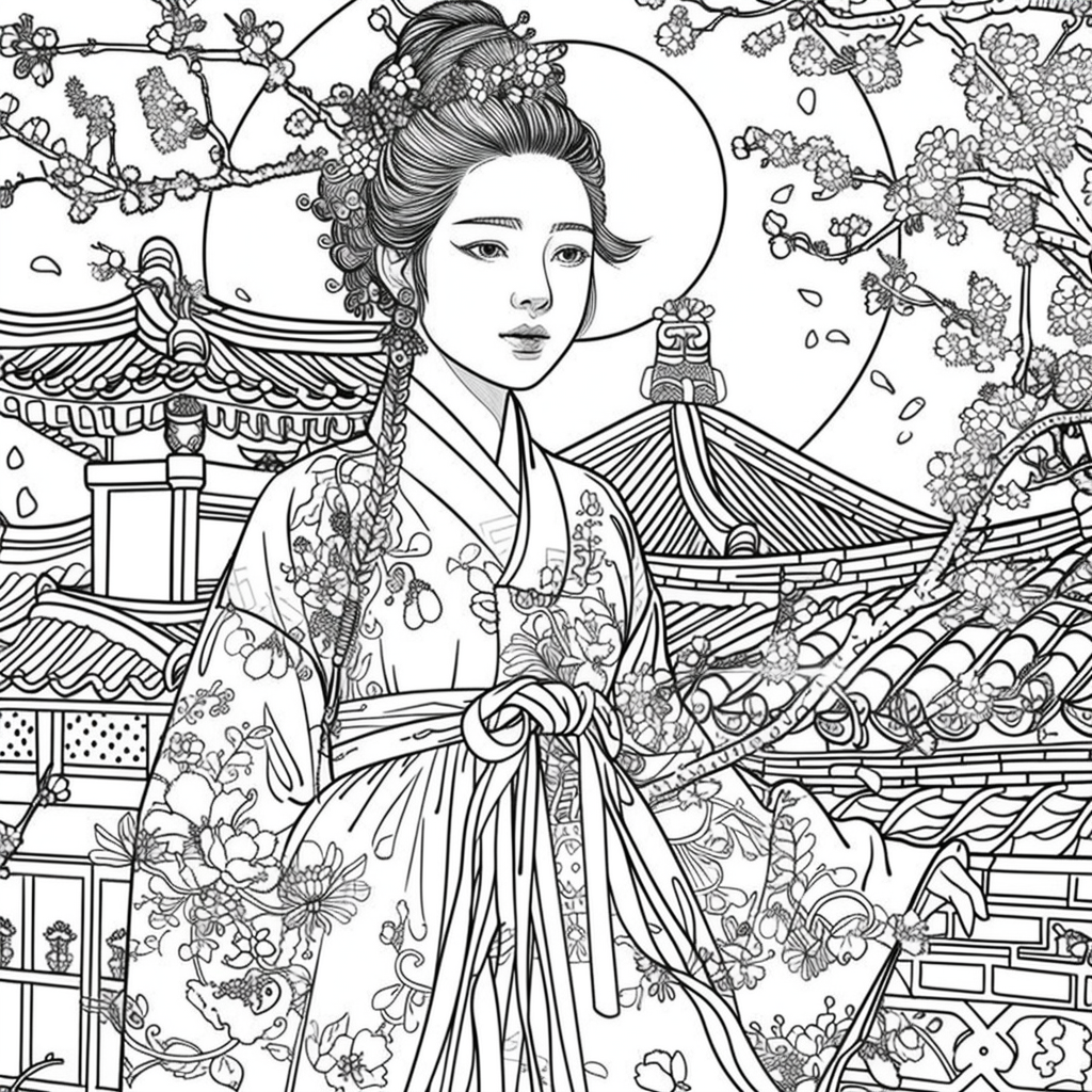 Moonlit Blossoms: The Silent Princess