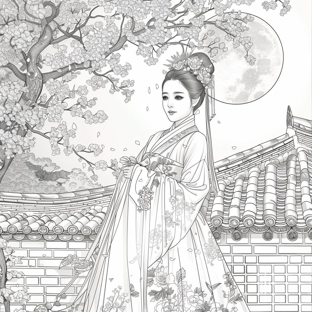 Moonlit Blossoms: The Silent Princess