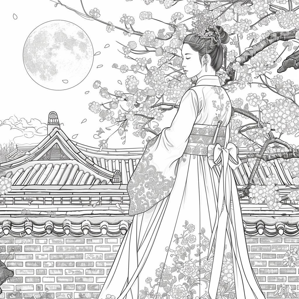 Moonlit Blossoms: The Silent Princess