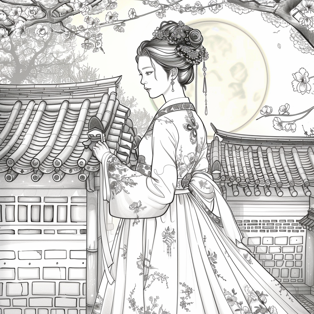 Moonlit Blossoms: The Silent Princess