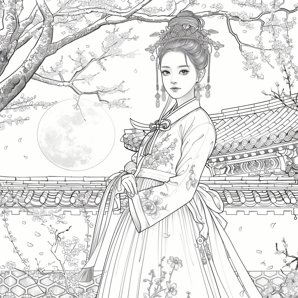 Moonlit Blossoms: The Silent Princess