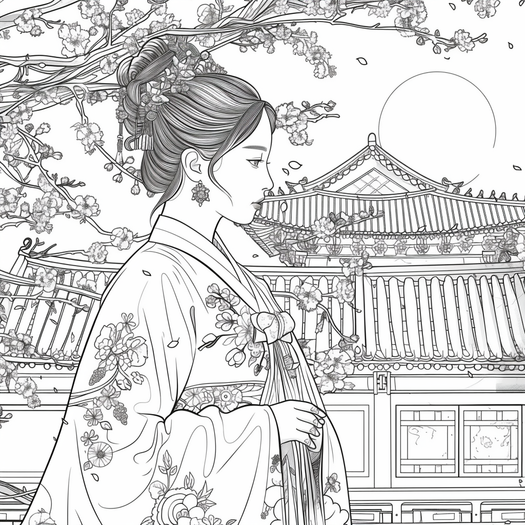 Moonlit Blossoms: The Silent Princess