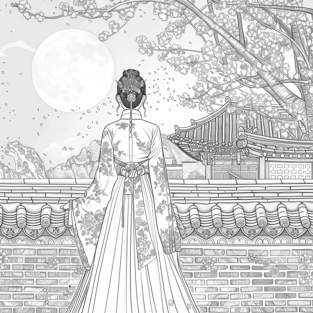 Moonlit Blossoms: The Silent Princess