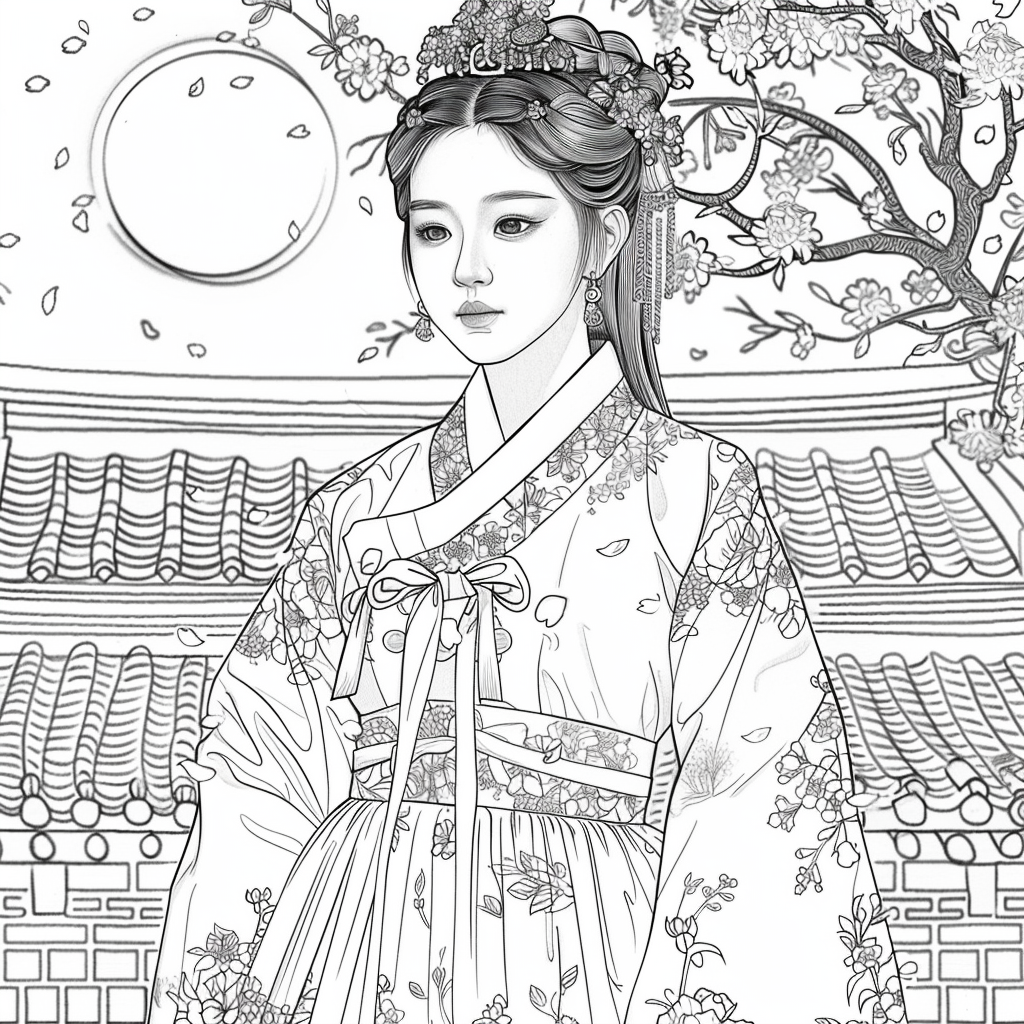 Moonlit Blossoms: The Silent Princess