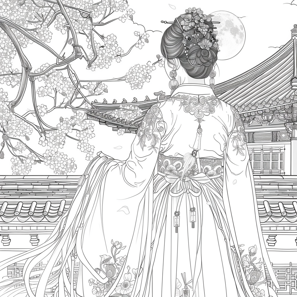 Moonlit Blossoms: The Silent Princess