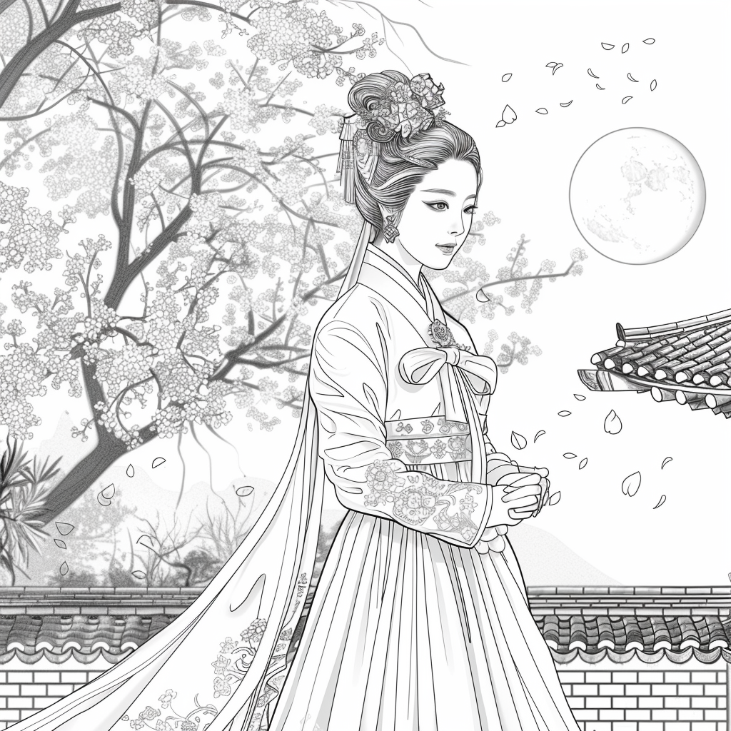 Moonlit Blossoms: The Silent Princess