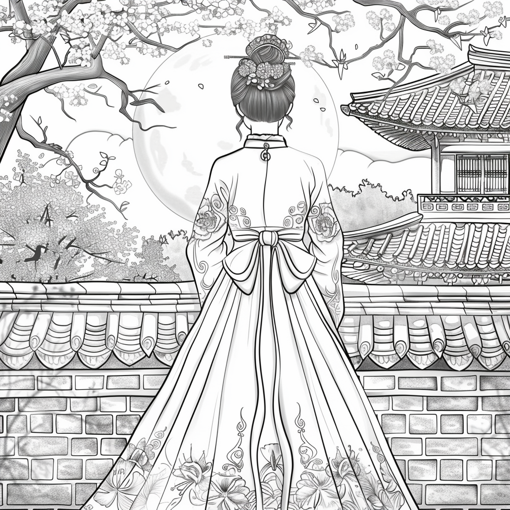 Moonlit Blossoms: The Silent Princess