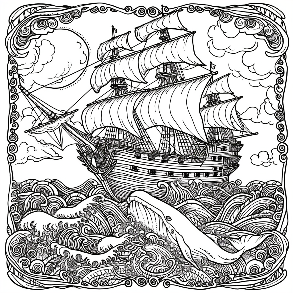 Whimsical Voyage – The Giant of the Sea and the World Above