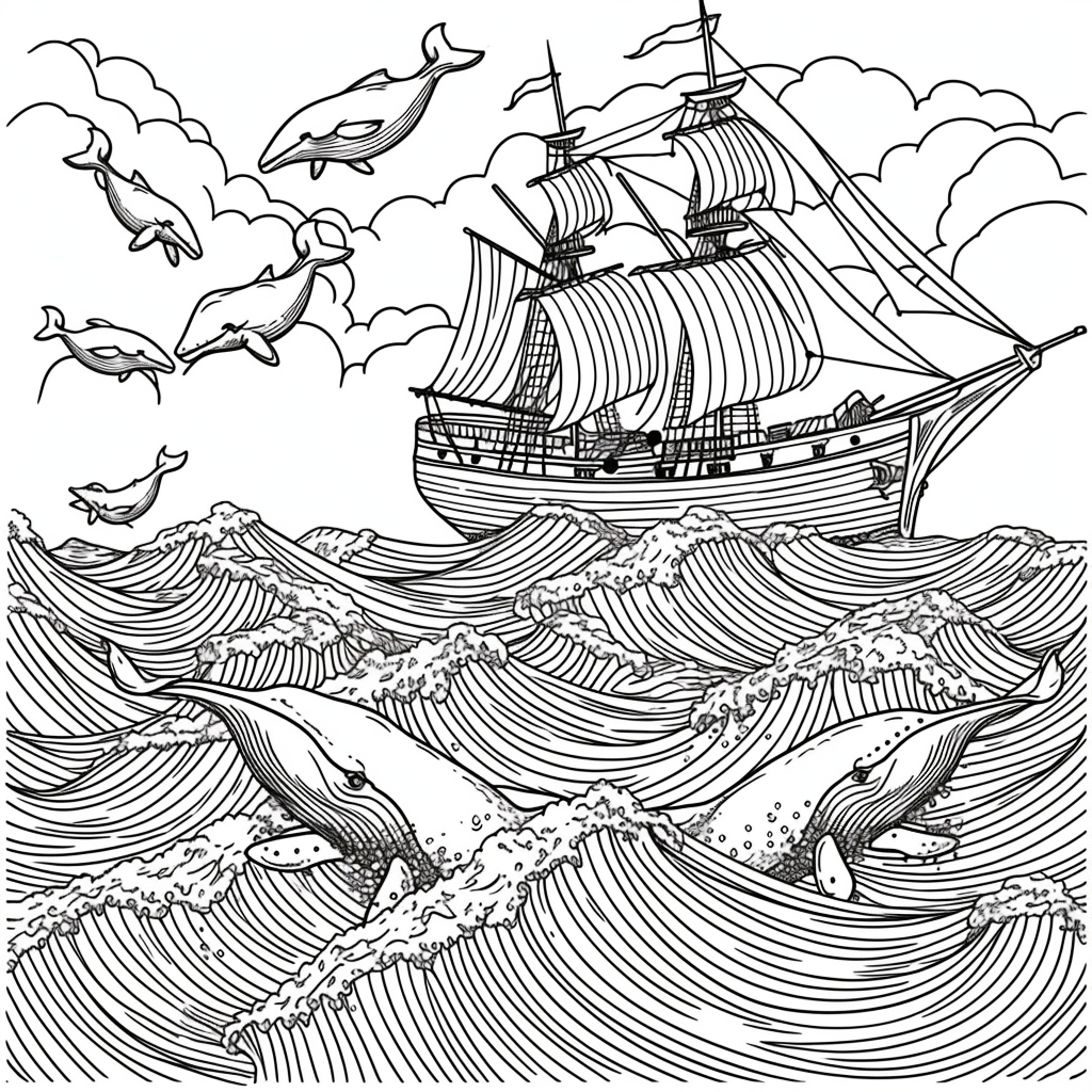 Whimsical Voyage – The Giant of the Sea and the World Above