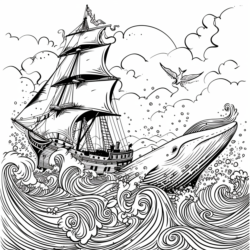 Whimsical Voyage – The Giant of the Sea and the World Above