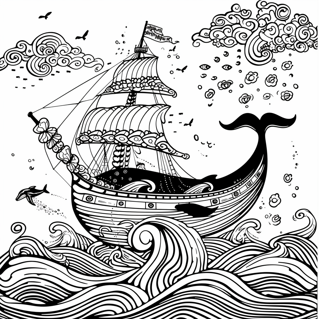 Whimsical Voyage – The Giant of the Sea and the World Above