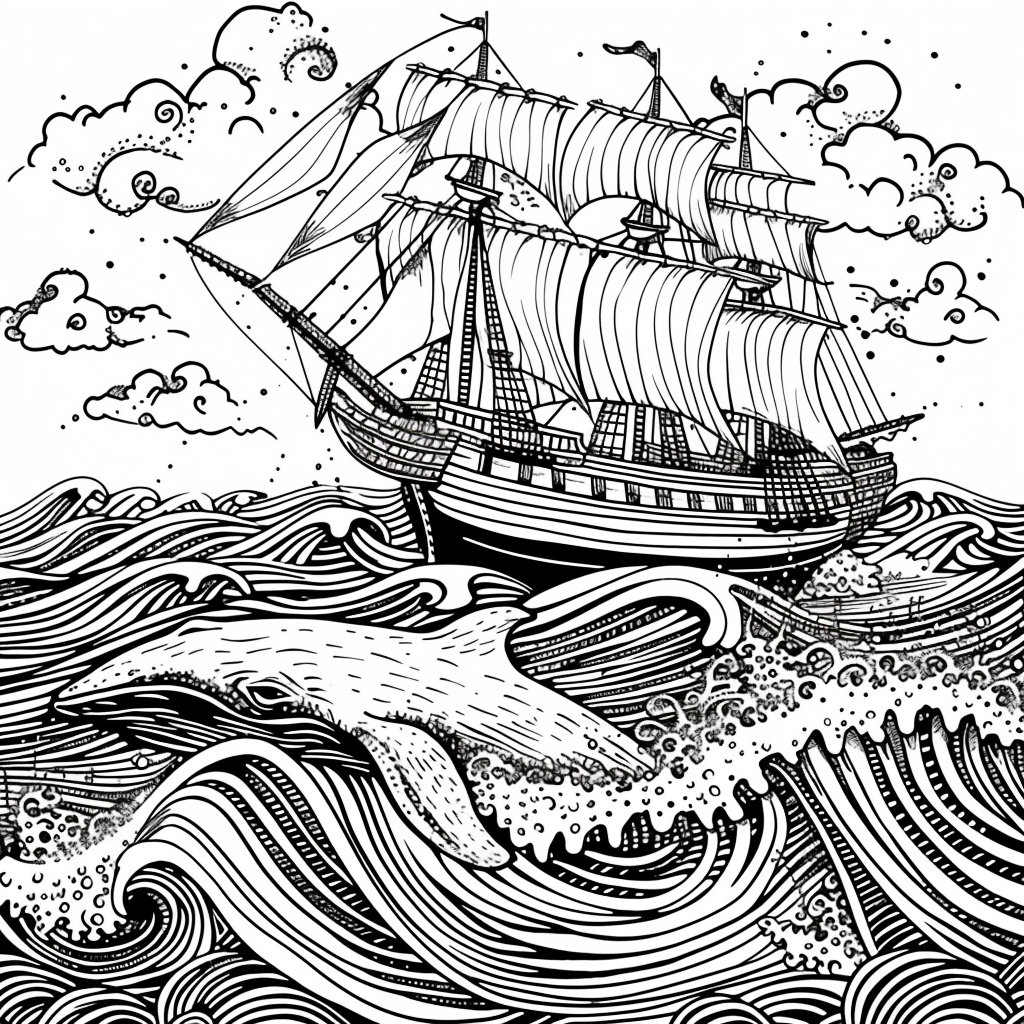 Whimsical Voyage – The Giant of the Sea and the World Above
