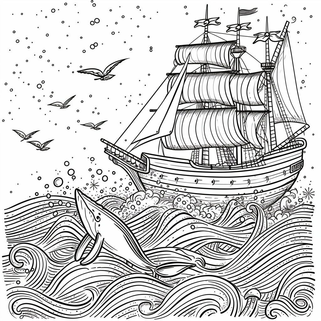 Whimsical Voyage – The Giant of the Sea and the World Above