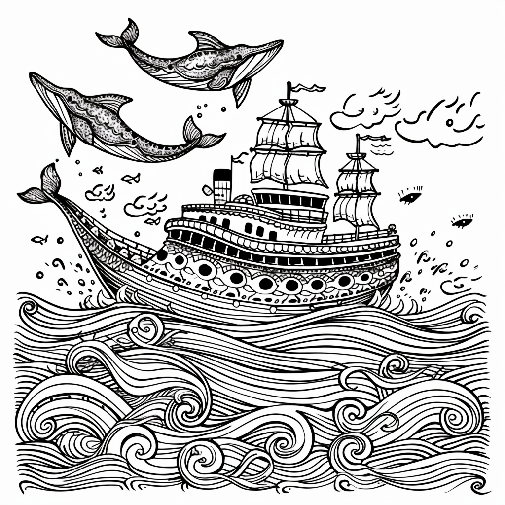 Whimsical Voyage – The Giant of the Sea and the World Above