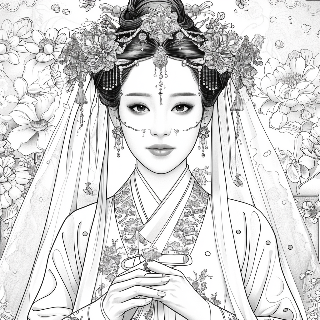 The Radiant Korean Bride