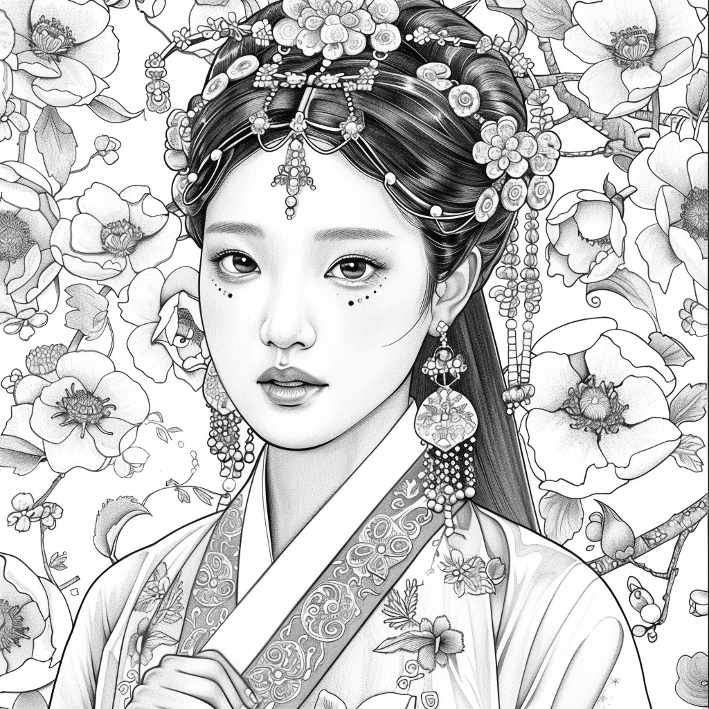 The Radiant Bride of Blossoms