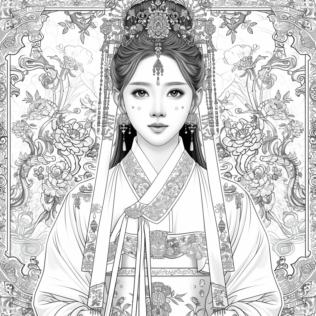 The Radiant Bride of Blossoms