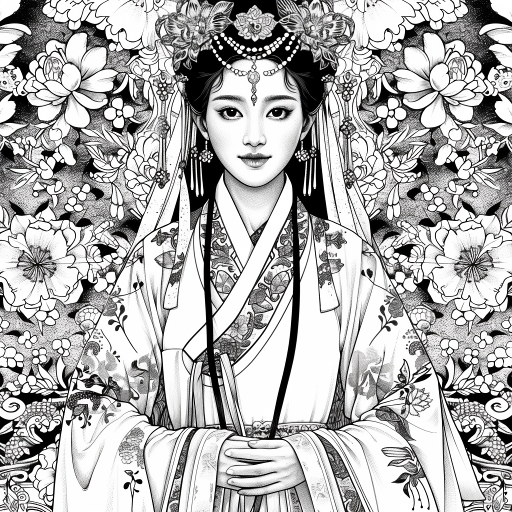 The Radiant Bride of Blossoms