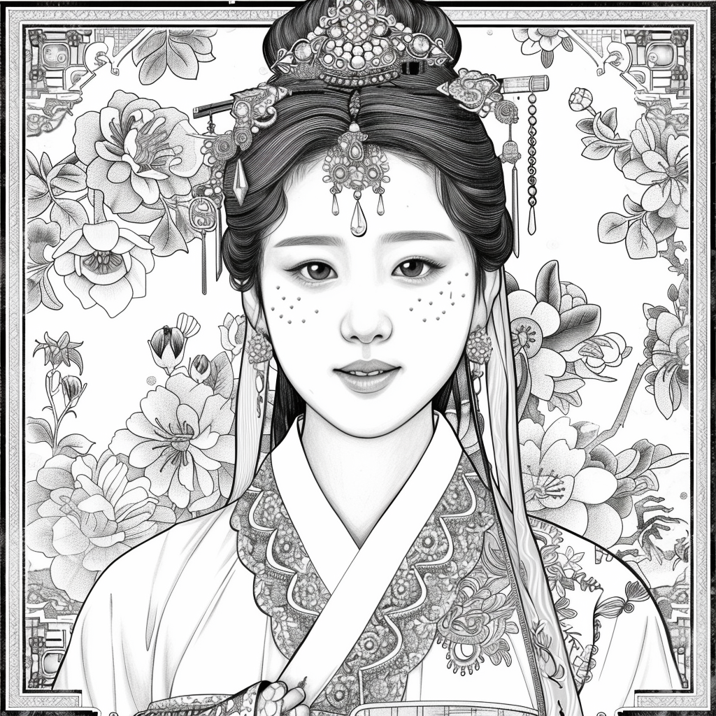The Radiant Bride of Blossoms