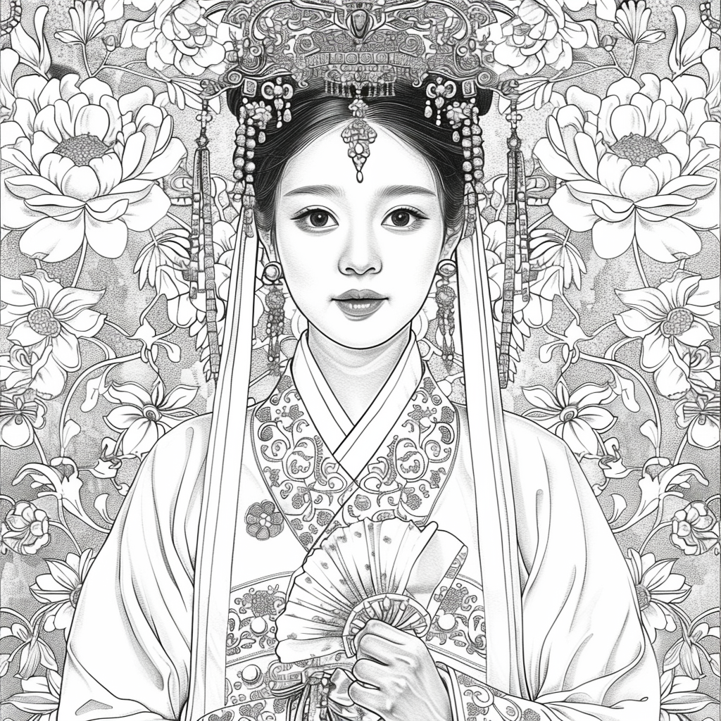 The Radiant Bride of Blossoms