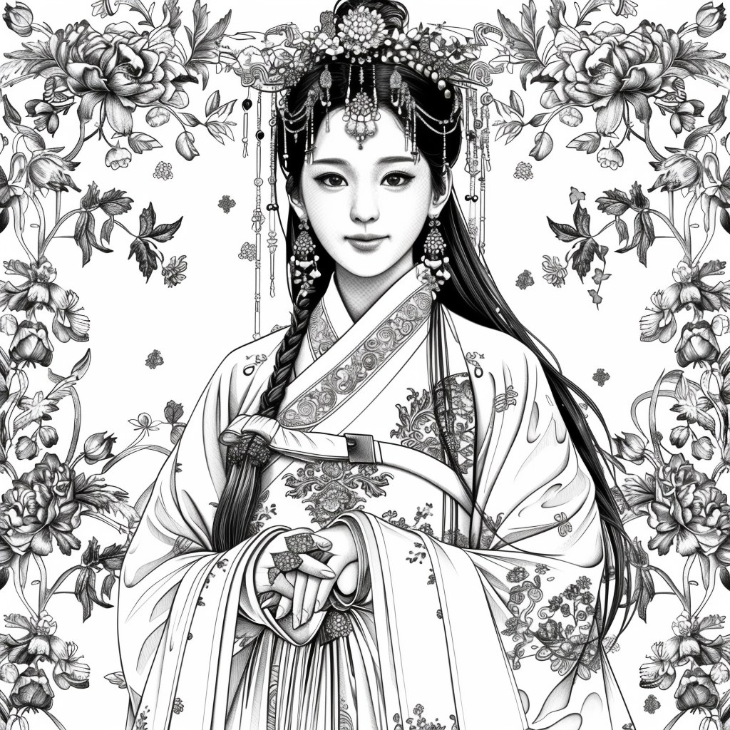 The Radiant Bride of Blossoms