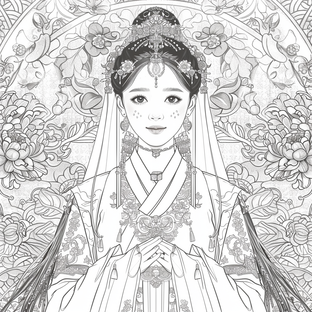 The Radiant Korean Bride