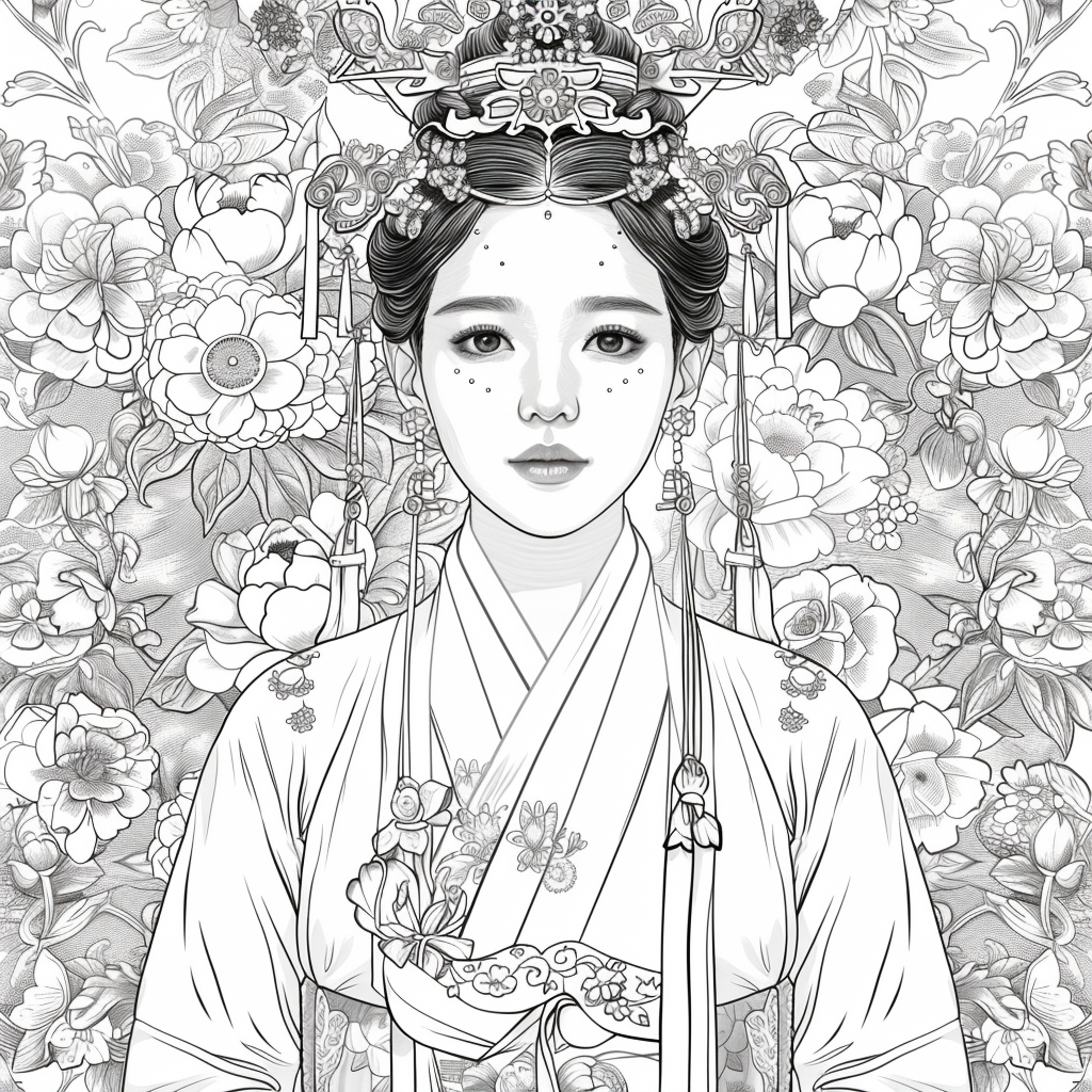 The Radiant Korean Bride