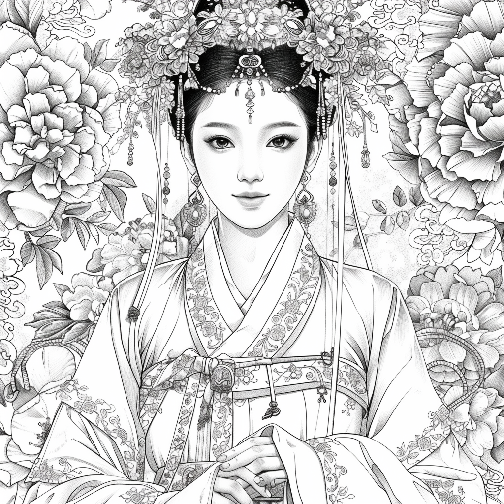 The Radiant Korean Bride