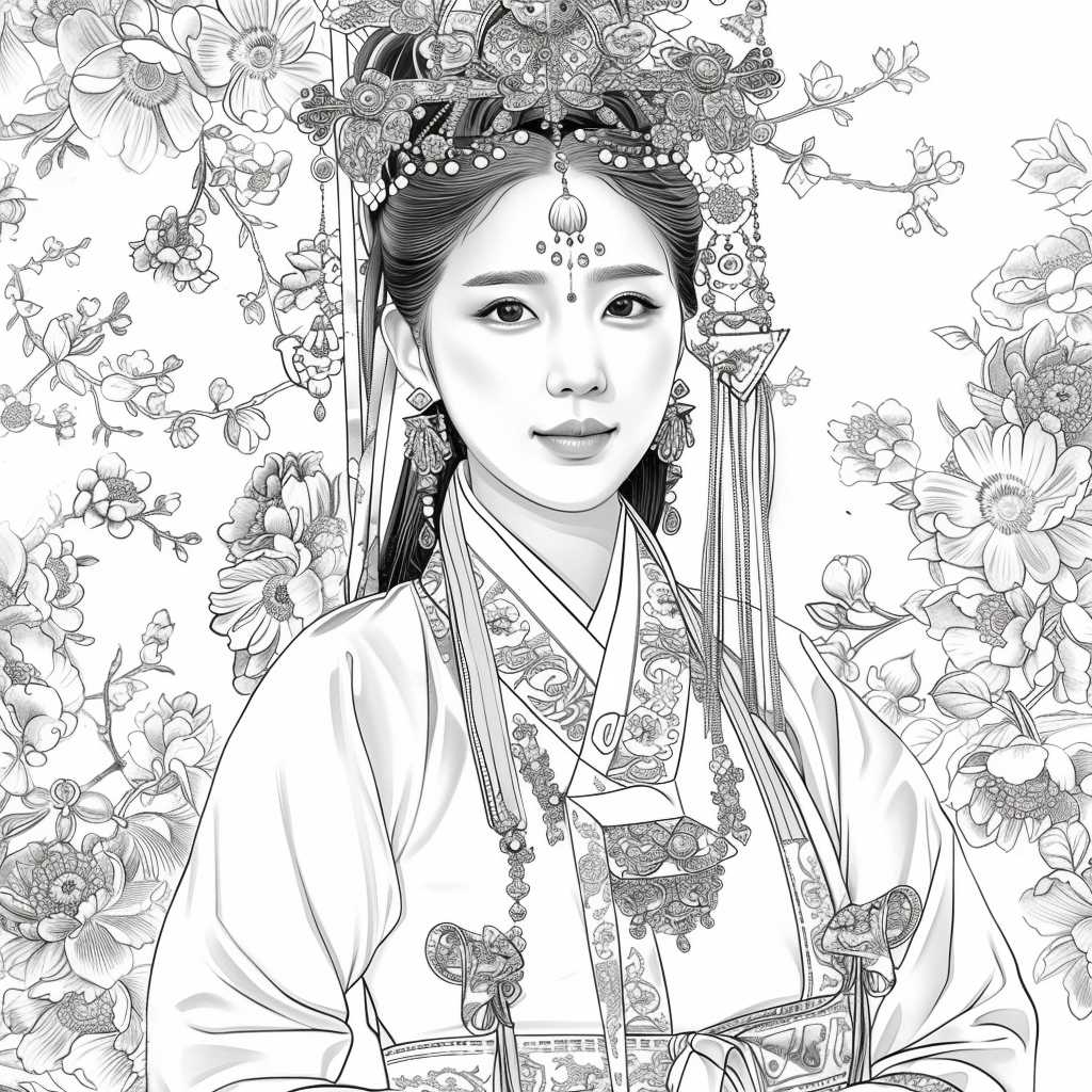 The Radiant Korean Bride