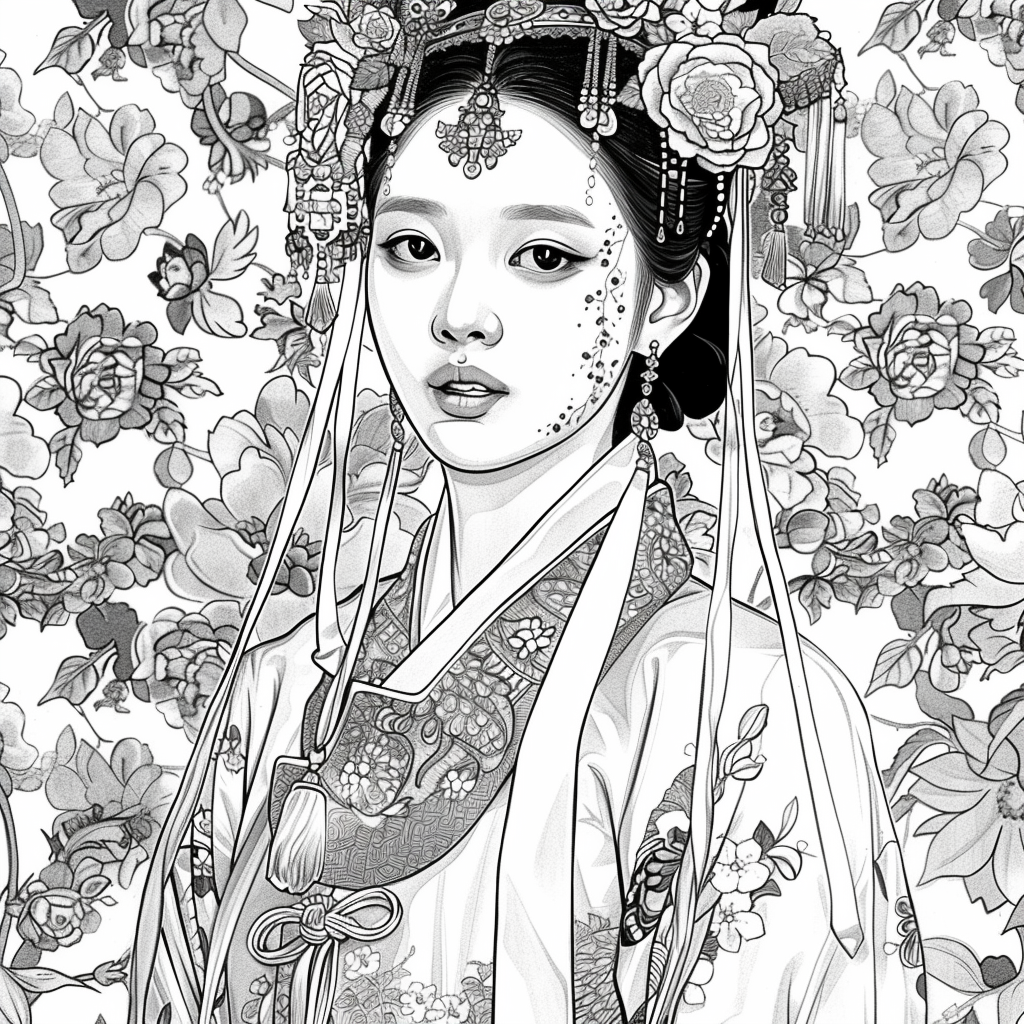 The Radiant Korean Bride