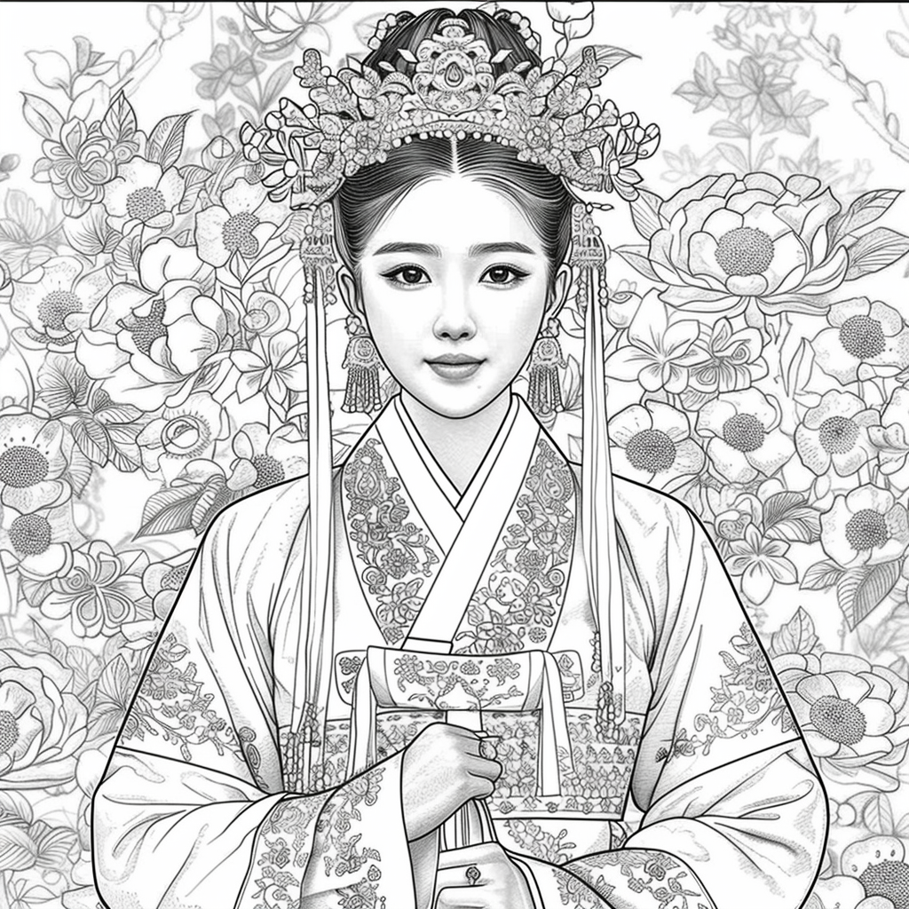 The Radiant Korean Bride