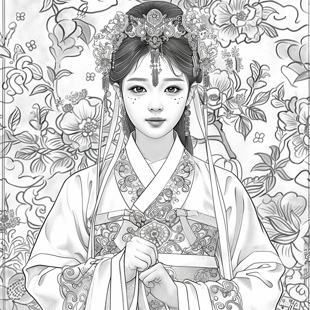 The Radiant Korean Bride