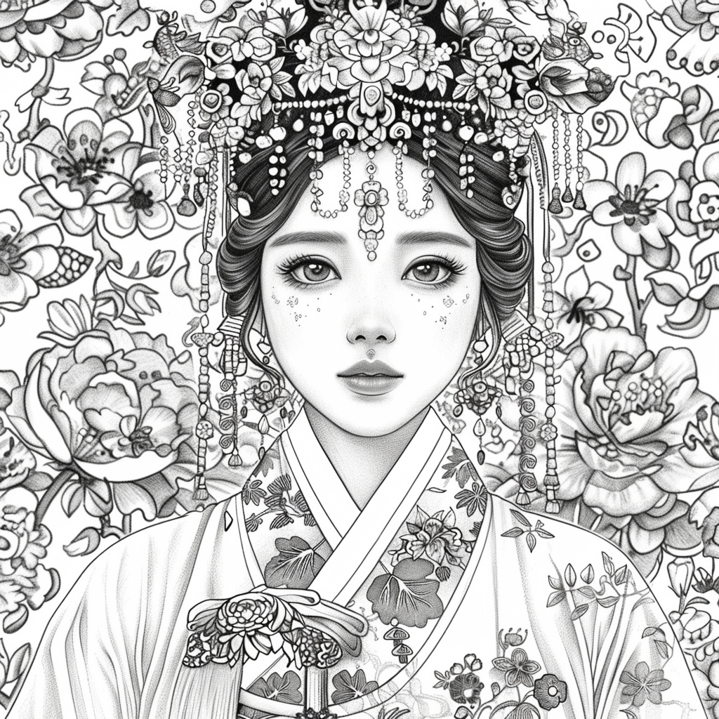 The Radiant Korean Bride