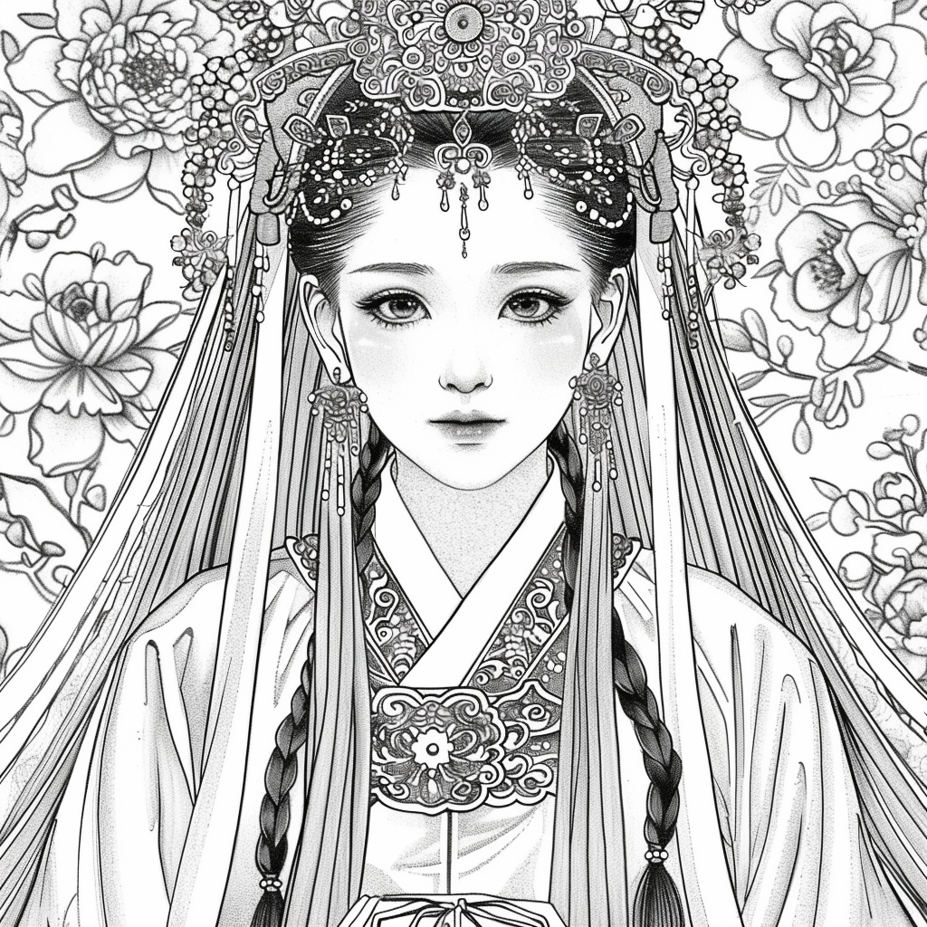 The Radiant Korean Bride