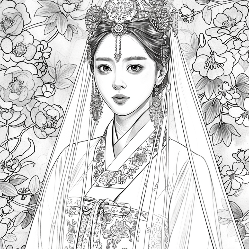 The Radiant Korean Bride