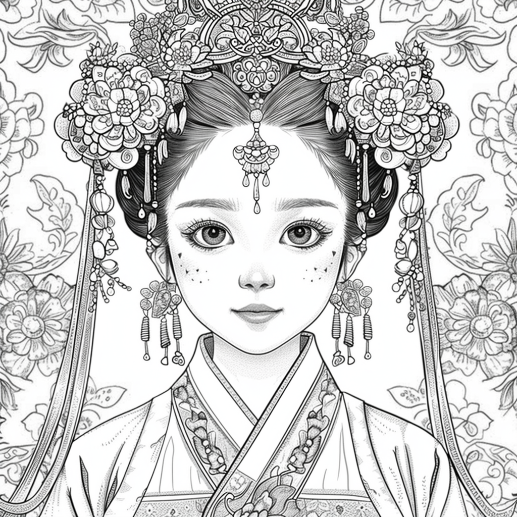 The Radiant Korean Bride