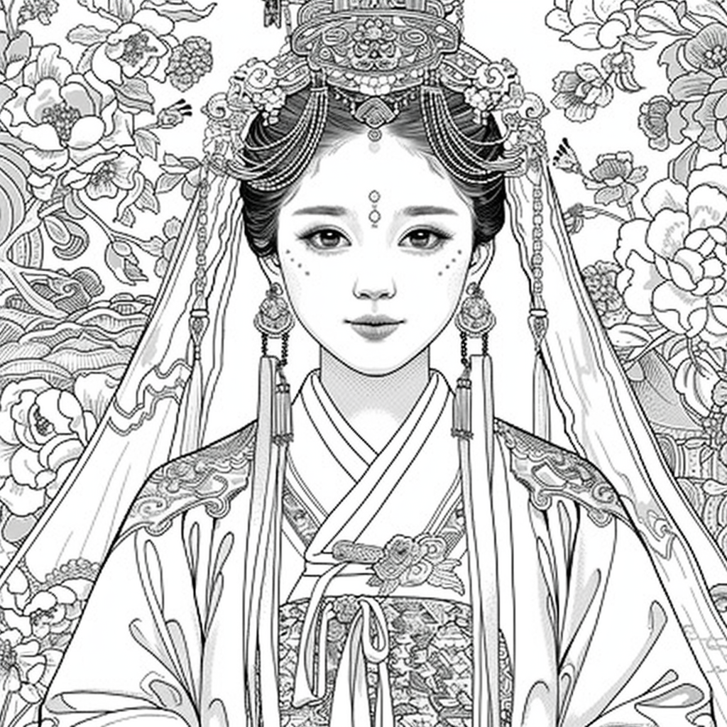 The Radiant Korean Bride