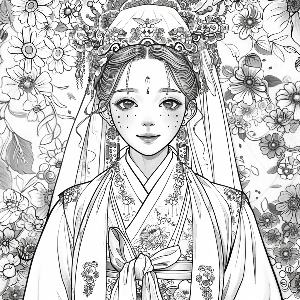 The Radiant Korean Bride