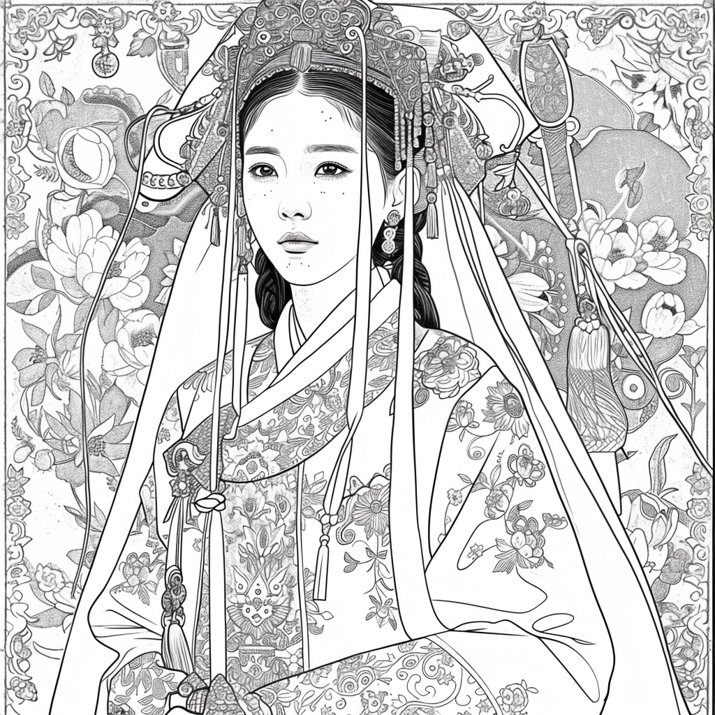 The Radiant Korean Bride