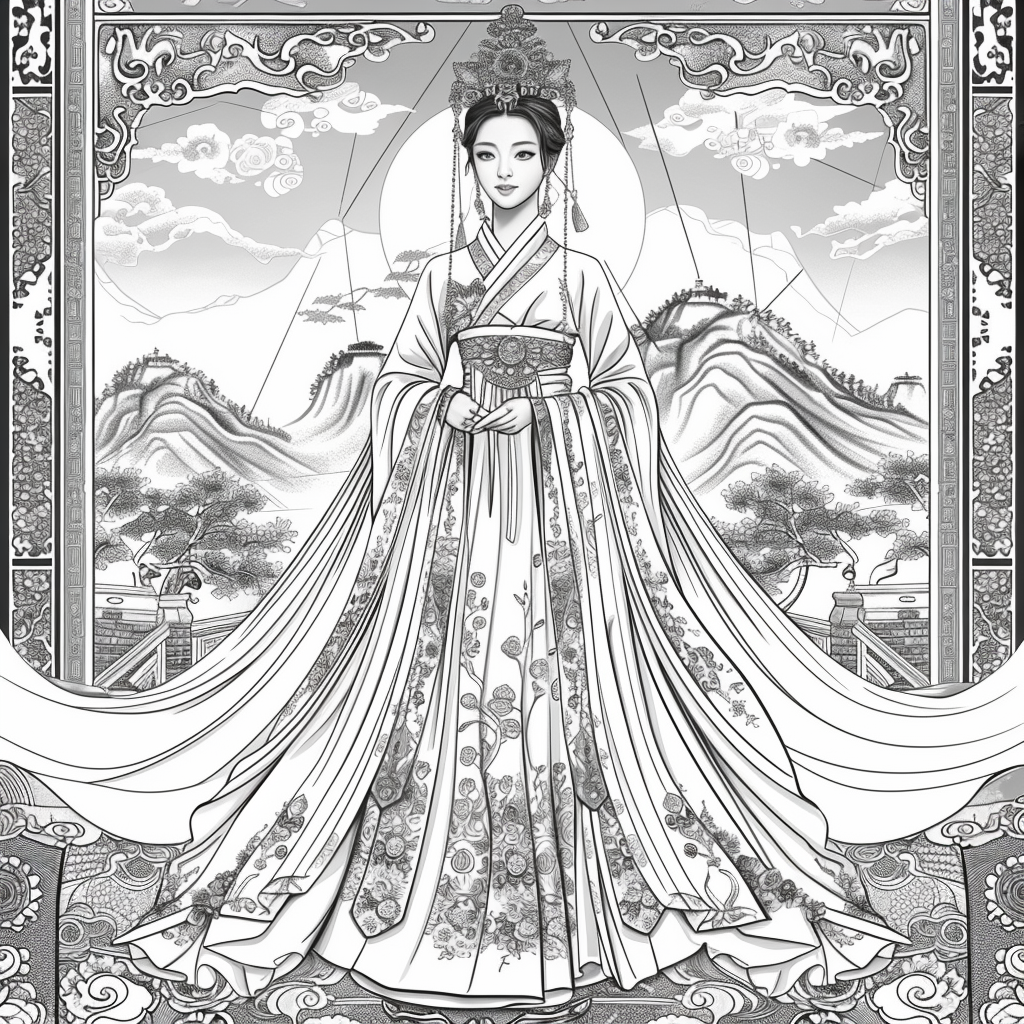 Golden Majesty: The Korean Queen of Eternal Grace