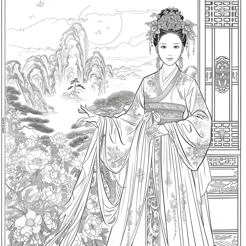 Golden Majesty: The Korean Queen of Eternal Grace
