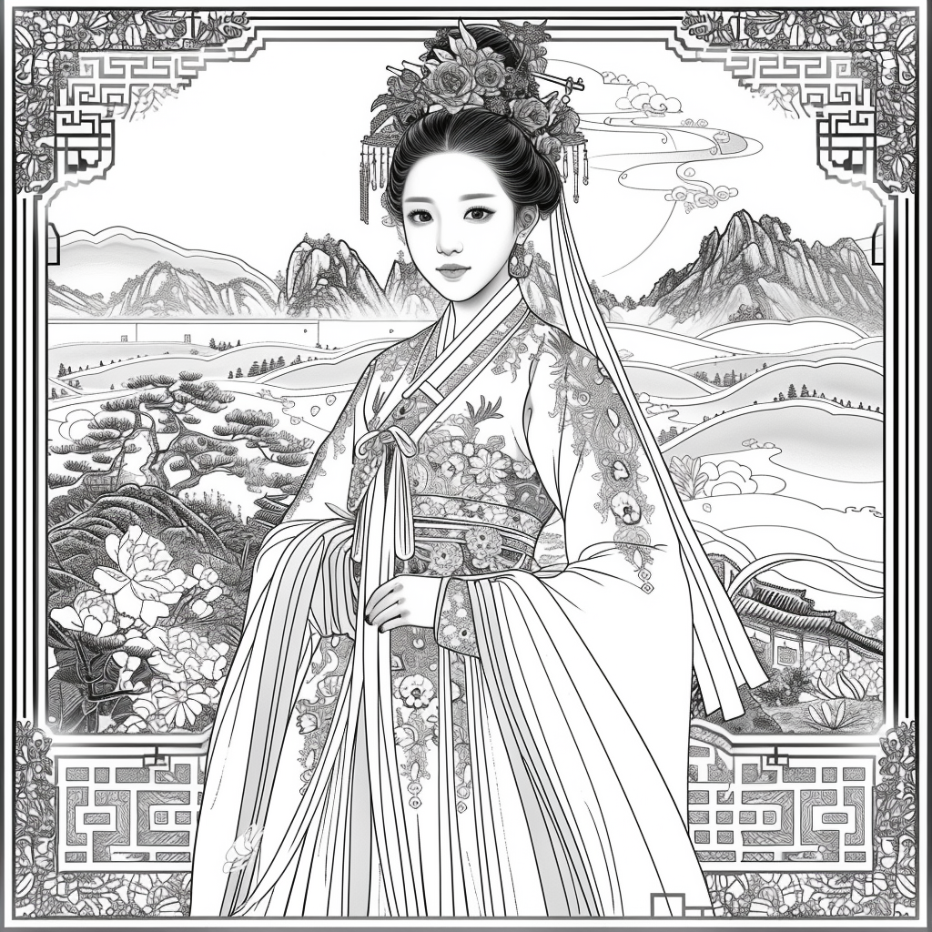 Golden Majesty: The Korean Queen of Eternal Grace