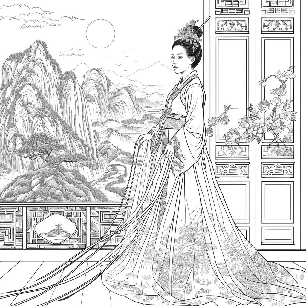 Golden Majesty: The Korean Queen of Eternal Grace