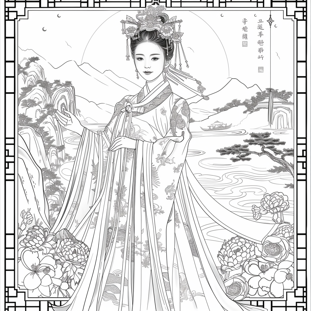 Golden Majesty: The Korean Queen of Eternal Grace