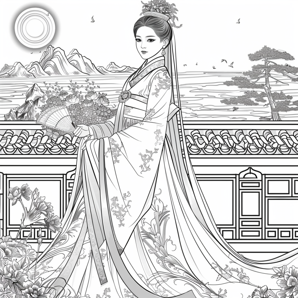 Golden Majesty: The Korean Queen of Eternal Grace